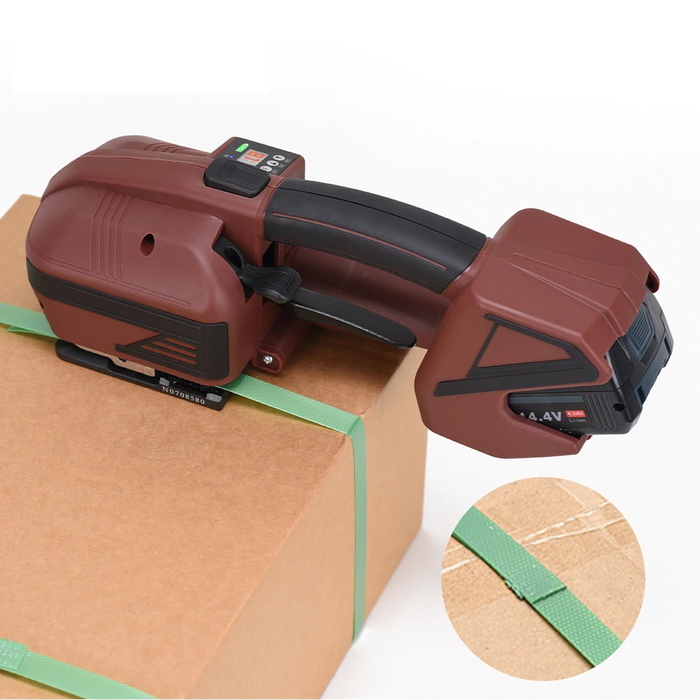 

Pp Pet Band Portable Strapping Tool Paper Box Manual Bundling Electric Semi-automatic Battery Power Strapping Machine