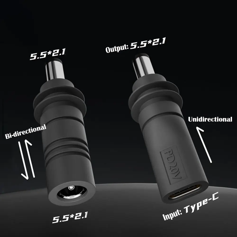PD 100W USB C to DC Power Cable Barrel Jack Waterproof Type-C to 5521 Charging Cord 18AWG 2M/5M/10M for Starlink Mini