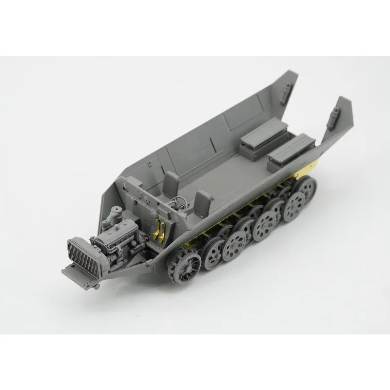 Border BT-043 Escala 1/35 Sd.Kfz 251/22 Ausf.D con kit de modelo de ensamblaje pak40 `Pakwagen` de 7,5 cm