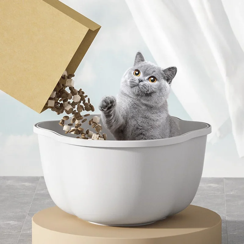 Cat Food Box Sealed Plastic Large Capacity Dog Grain Storage Container Pet Snacks Bucket Moisture-Proof Dry Feeder Pet Supplies