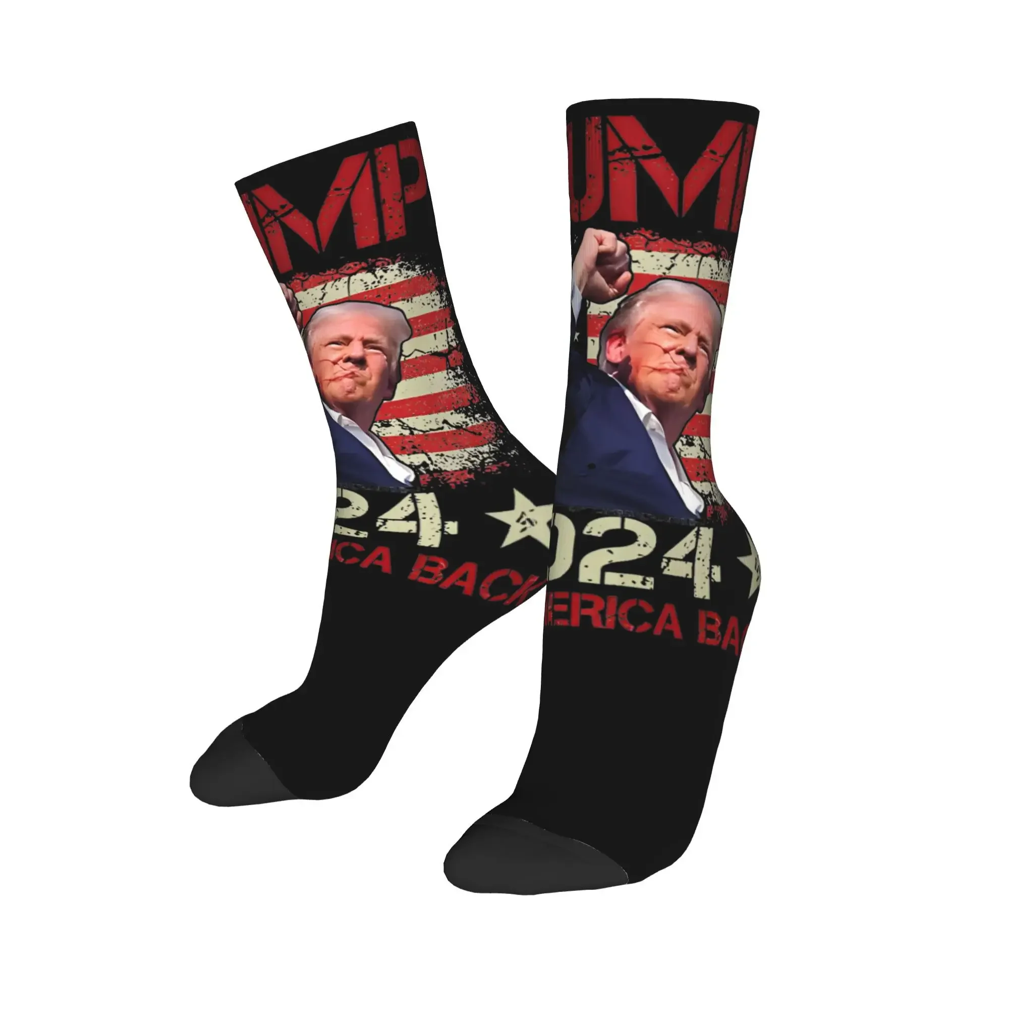 Home Dress Men Women Crew Socks Trump Accessories Cute  Breathable Socks