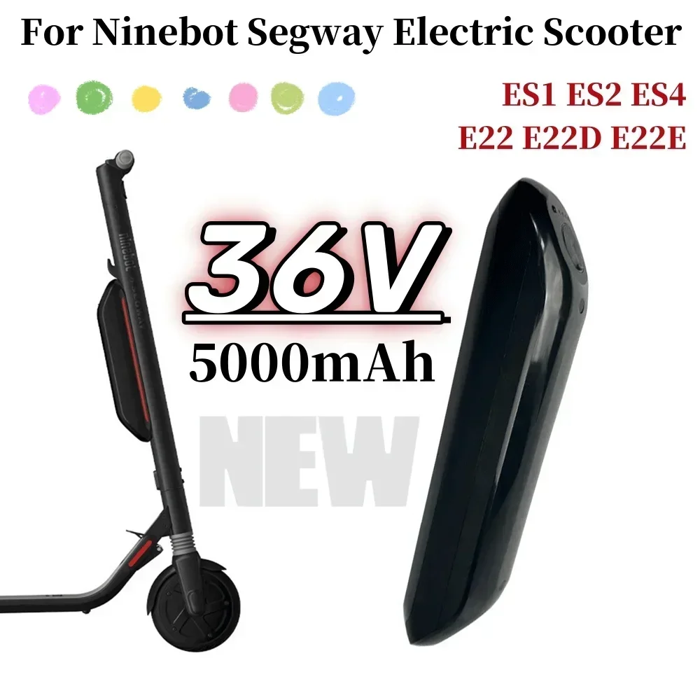 For Ninebot Segway ES1 ES2 E22 E25 Intelligent Electric Scooter 36V 5000mAh high-capacity Expanded Lithium Battery Pack