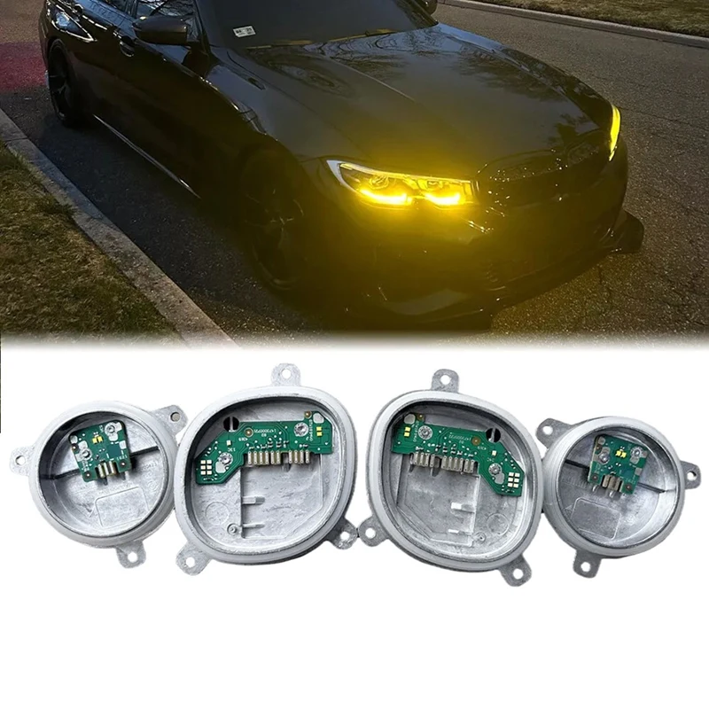 63118496135 63118496136 63118496133 Yellow Angel Eye DRL LED Module For BMW G20 G21 330I 330Ix M340i M340ix 2019-2022