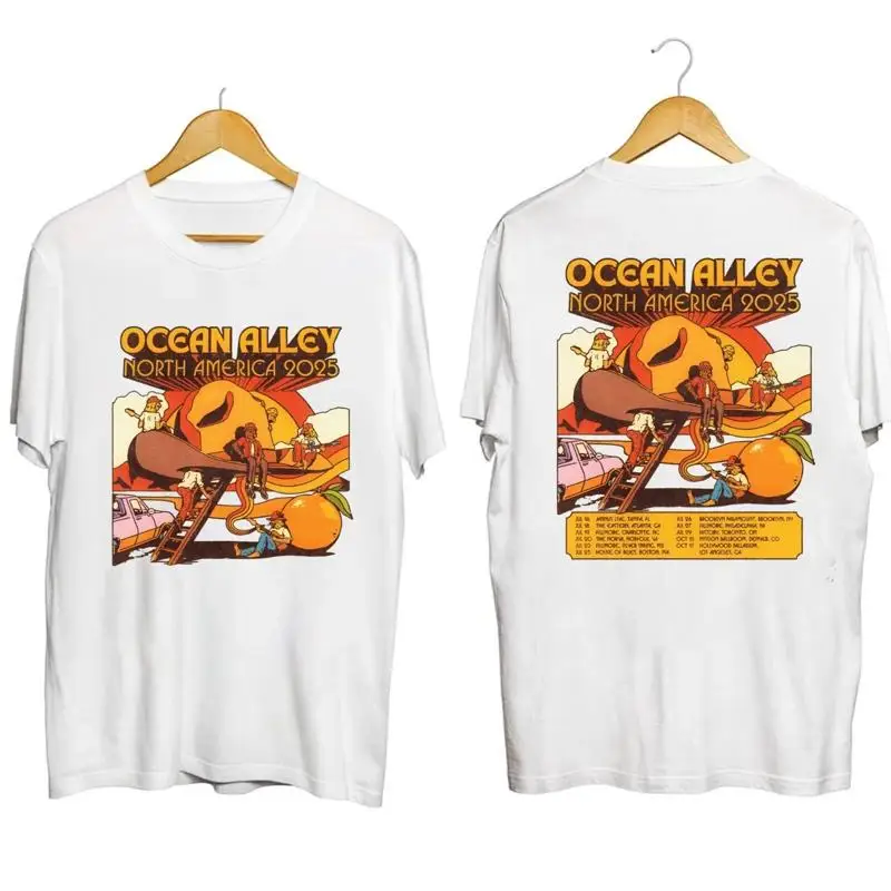 Ocean Alley North America 2025 Tour T Shirt All Size S 5XL For Fans
