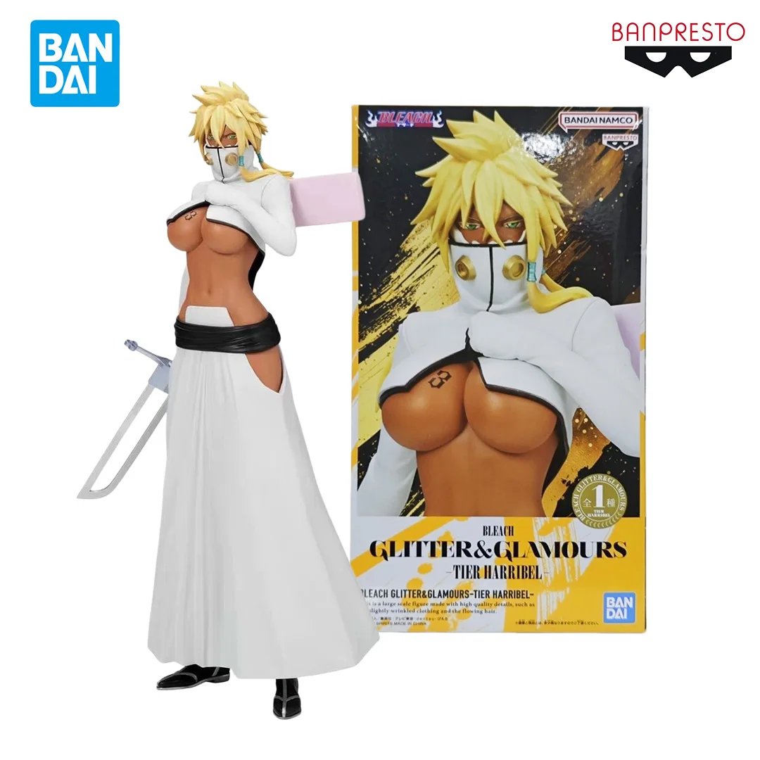 

Original Bandai Banpresto Bleach Glitter&Glamours-Tier Harribel Action Figures Anime Figuras Ct Toys Juguete Gift Model