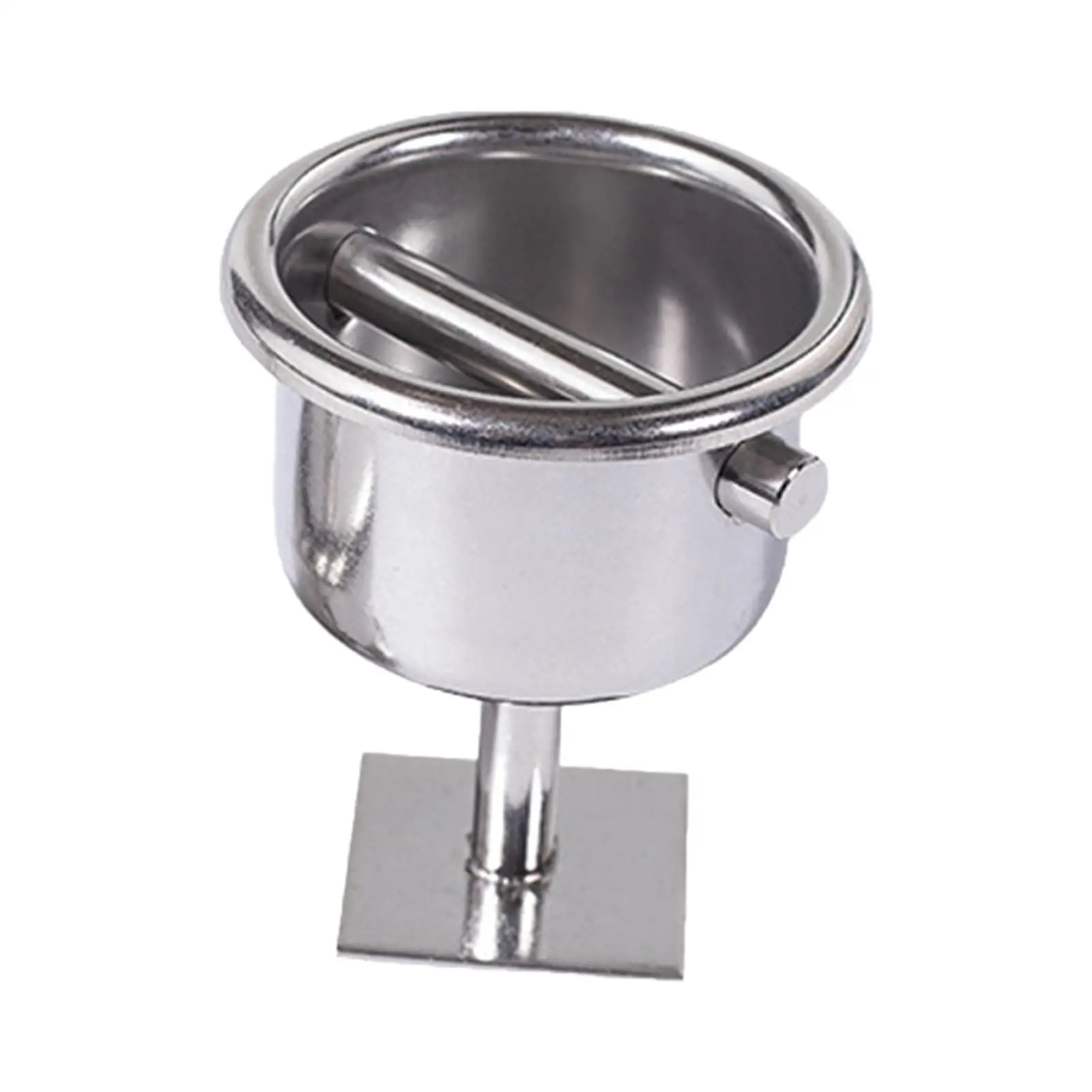 Swimming Pool Lane Rope Embedded Cup Base Stainless Steel Replacement Simple Installation Diameter 9cm