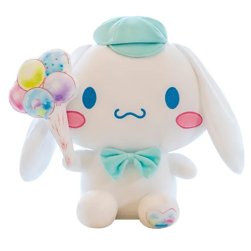 Jouets en peluche Sanurgente pour enfants, ballon Kawaii, oreiller en peluche Cinnamoroll, cadeau d'ami animal, cadeaux d'anniversaire pour enfants, 40cm