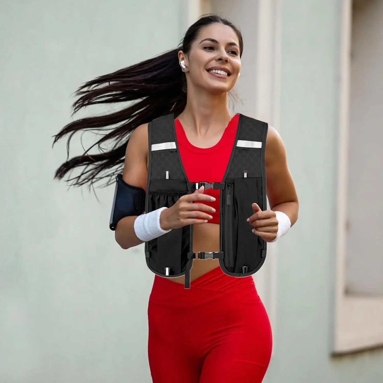 Chaleco de Hidratación para Correr, para Hombre y Mujer, Resistente al Agua, Transpirable, Mochila para Correr, Senderismo, Ciclismo, Carreras de Montaña, Maratones