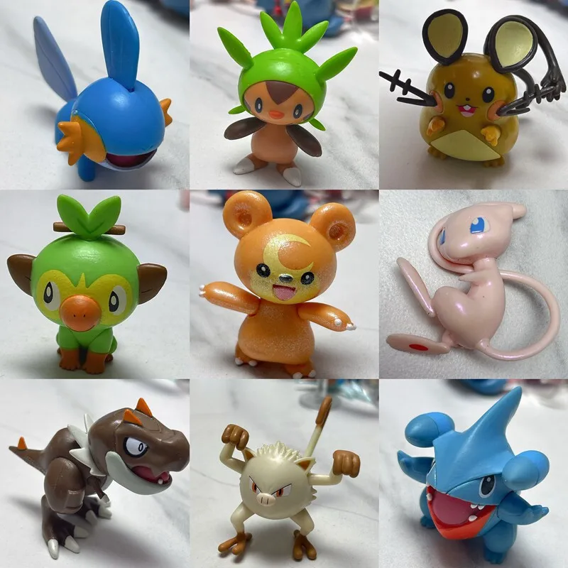 Genuine Bulk Version US WCT Pokemon Mini Figures Pocket Monster Collectible Ornaments Doll Toys view 2