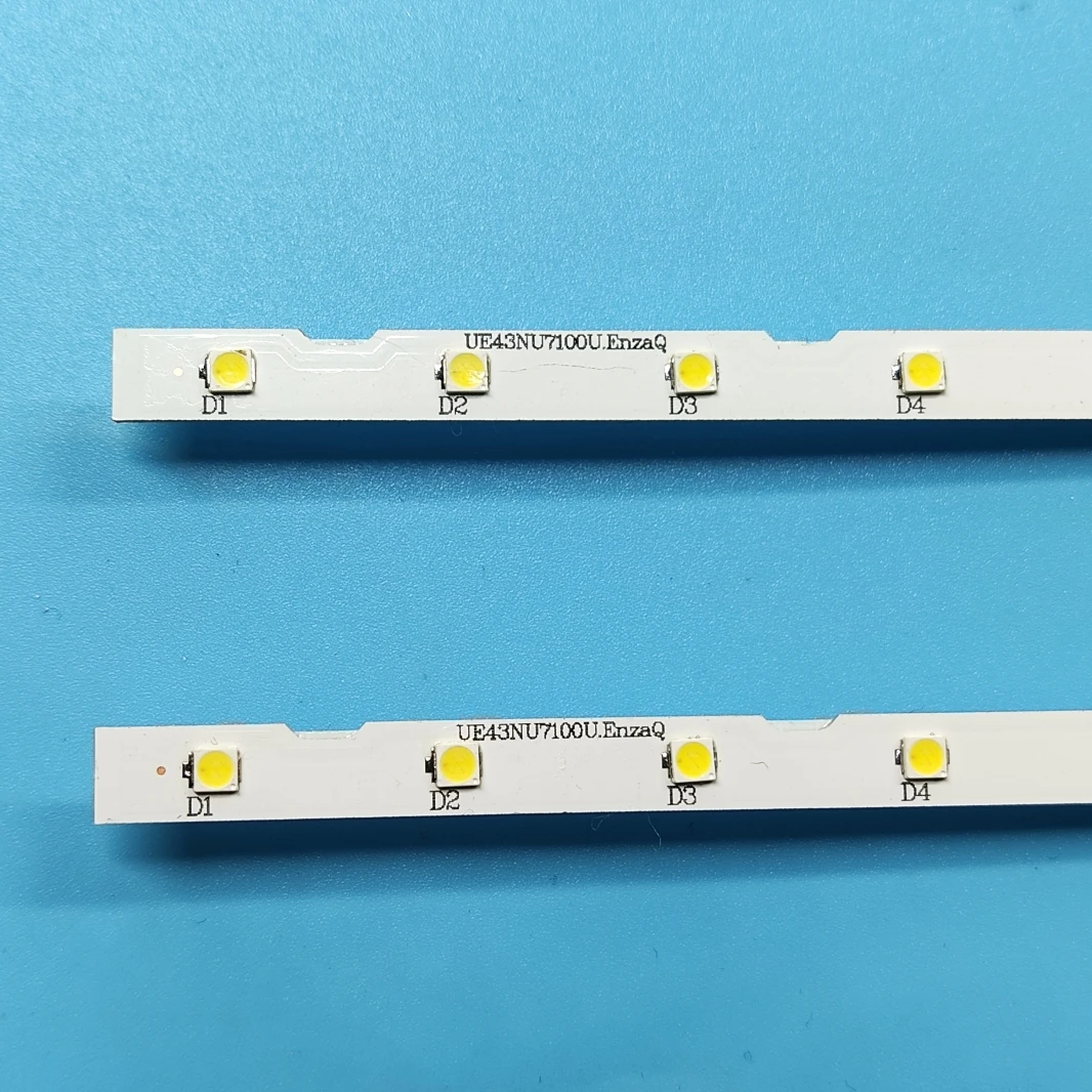 Imagem -03 - Tira Led para tv Ue43nu7199u Un43nu7100 Ue43n5540 Ue43nu7100 Bn6115482a Ue43un7020k Ue43nu7120 Ue43nu7400 Ue43nu7192 2