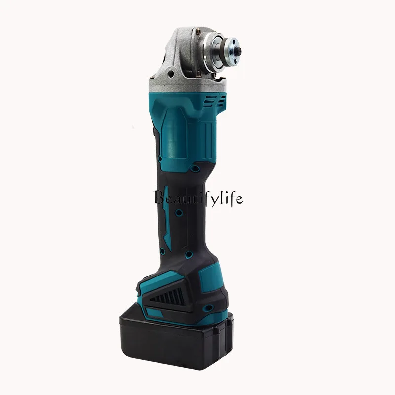 Brushless charging angle grinder high power lithium battery multi-function angle grinder