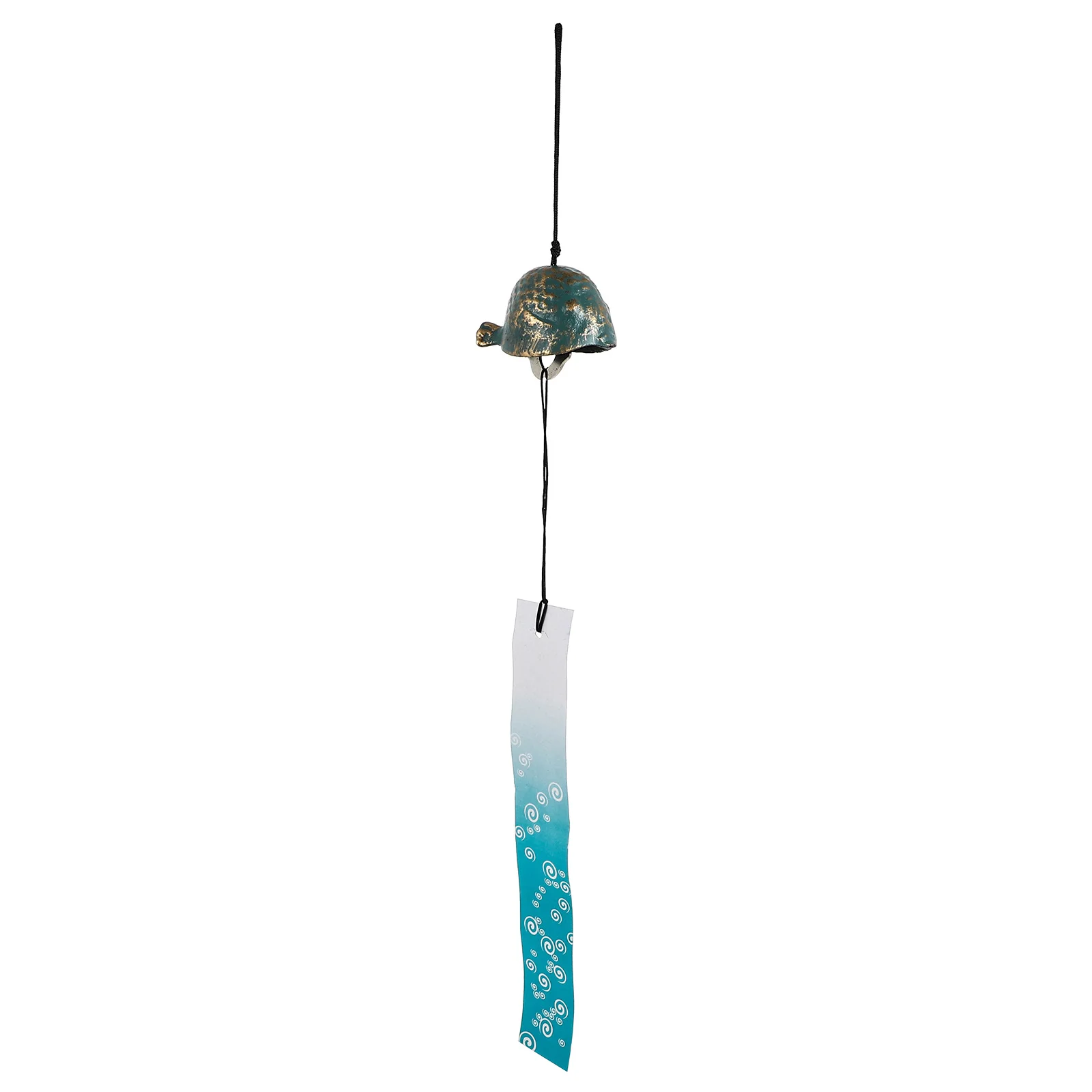 

1Pcs Fair-Sounding Fish Wind Bell Ornament Excellent Durability for Terraces Balconies Living Rooms