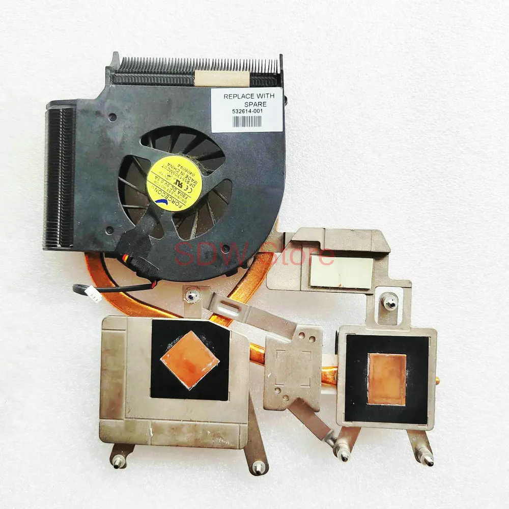 cooler For HP pavilion DV6-1000 DV6-2000 DV6 cooling heatsink with fan 532614-001 535438-001 532141-001 535439-001