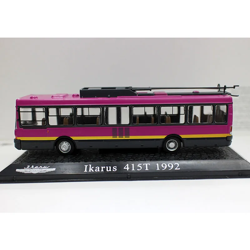 Diecast Alloy 1:76 Scale Ikarus 415T 1992 Bus Cars Model Adult Toys Nostalgia Defective product Only Selling Car Models