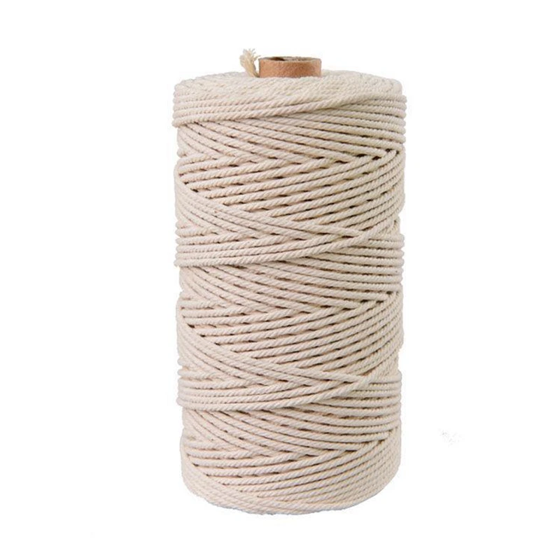 

Natural 3Mm Rope 100M Rope For Gardening Plant Stand Gift Packaging Bundle Handmade Home Decoration