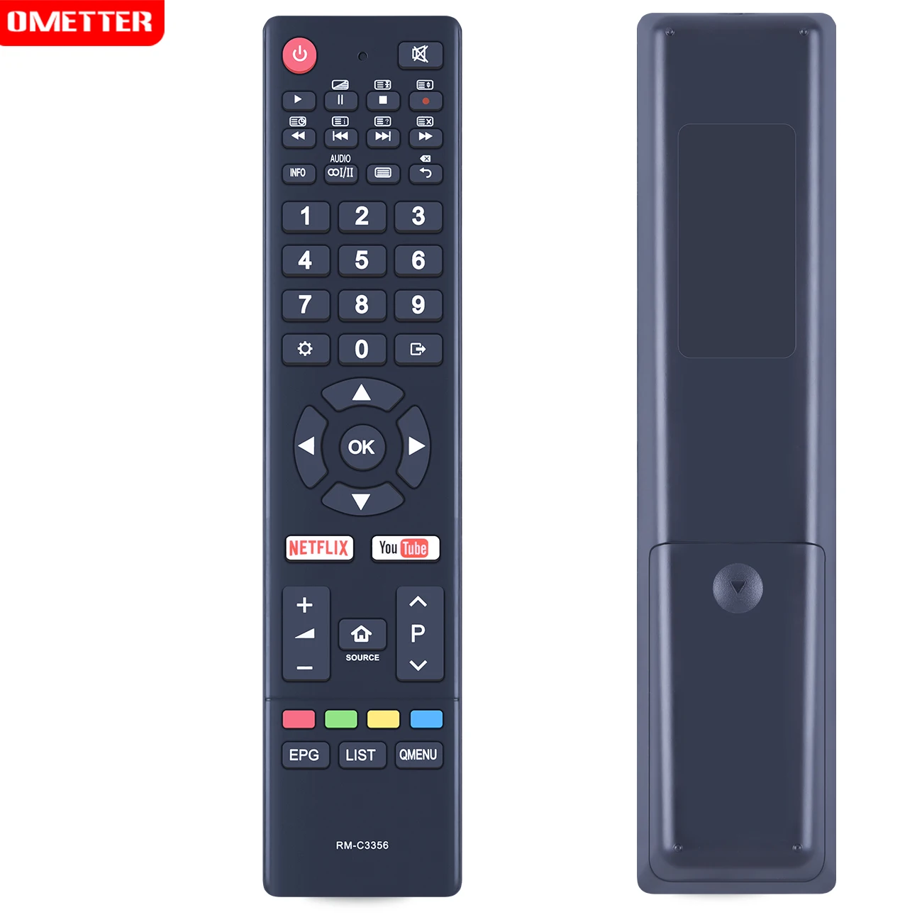 Mando a distancia de RM-C3312 para JVC RM-C3356 OK, mando a distancia de LT-43HW95U ChiQ L32H7N L32H7L L32H7L/N L40H7N L49G5