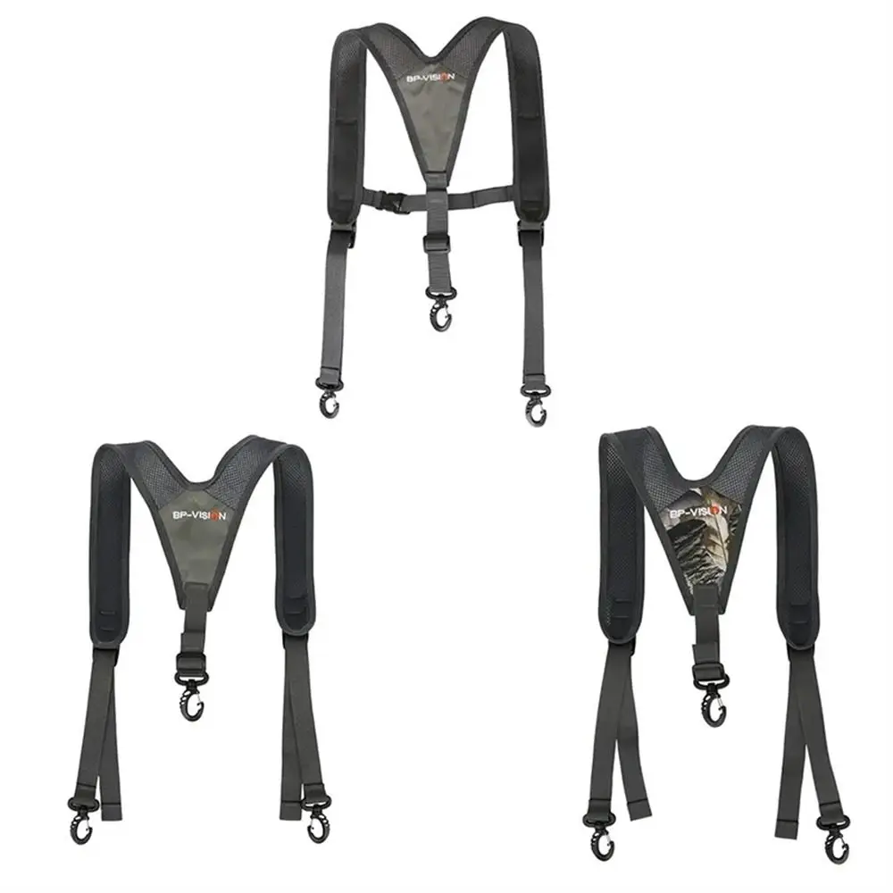 

Adjustable Buckle Hiking Strap Breathable Shoulder Straps Waist Bag Strap Polyamide Ergonomics Men's Backpack Strap Cycling Bag