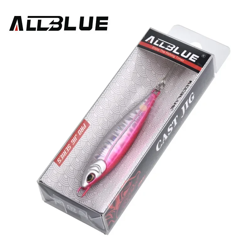 ALLBLUE LEVIN Metal Jig 18g 26g Artificial Bait Jigging Spoon Fishing Lure Hard Lead Off Shore Casting Saltwater Bass Tackle