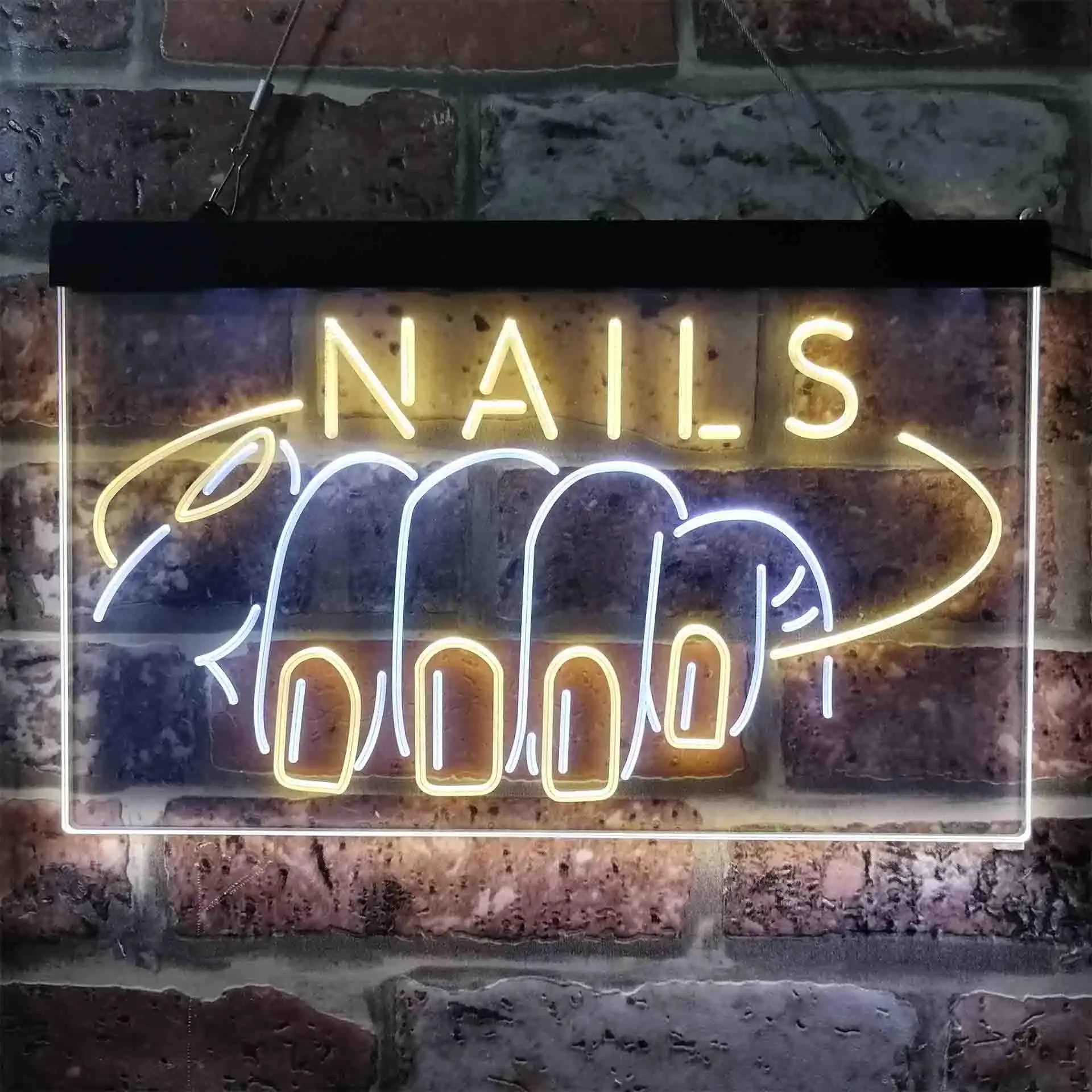 Pretty Nails Dual Color Led Neon Sign st6-i3810