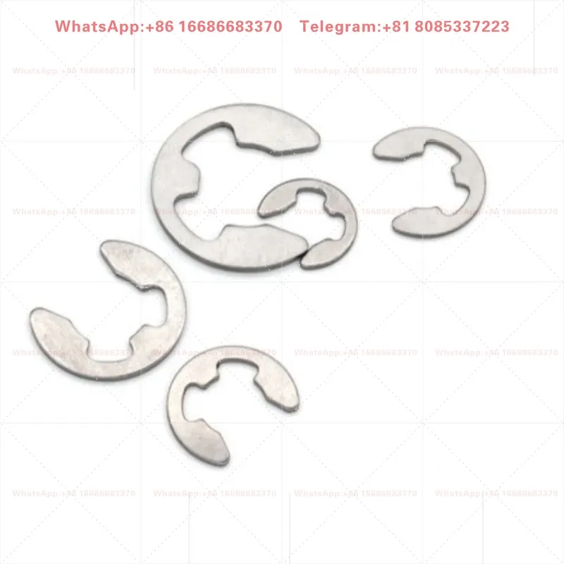 GB896 304 Stainless Steel High Strength Shaft Clamp Split Ring & Spring Retaining Ring
