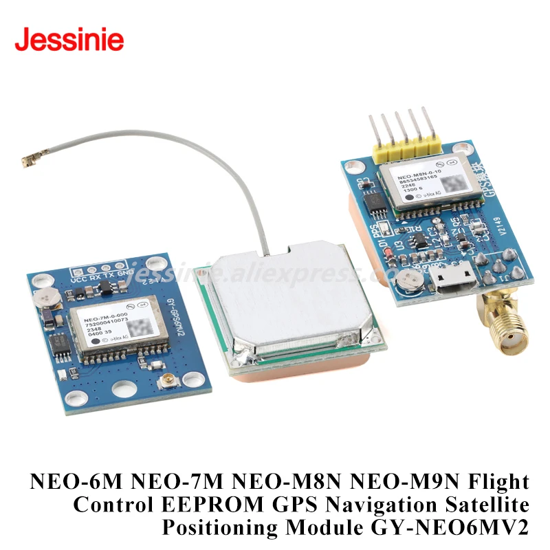 NEO6MV2 NEO-6M NEO-7M NEO-M8N NEO-M9N GPS-Navigation Satellitenpositionierungsmodul GY-NEO6MV2 Flight Control Board für Arduino