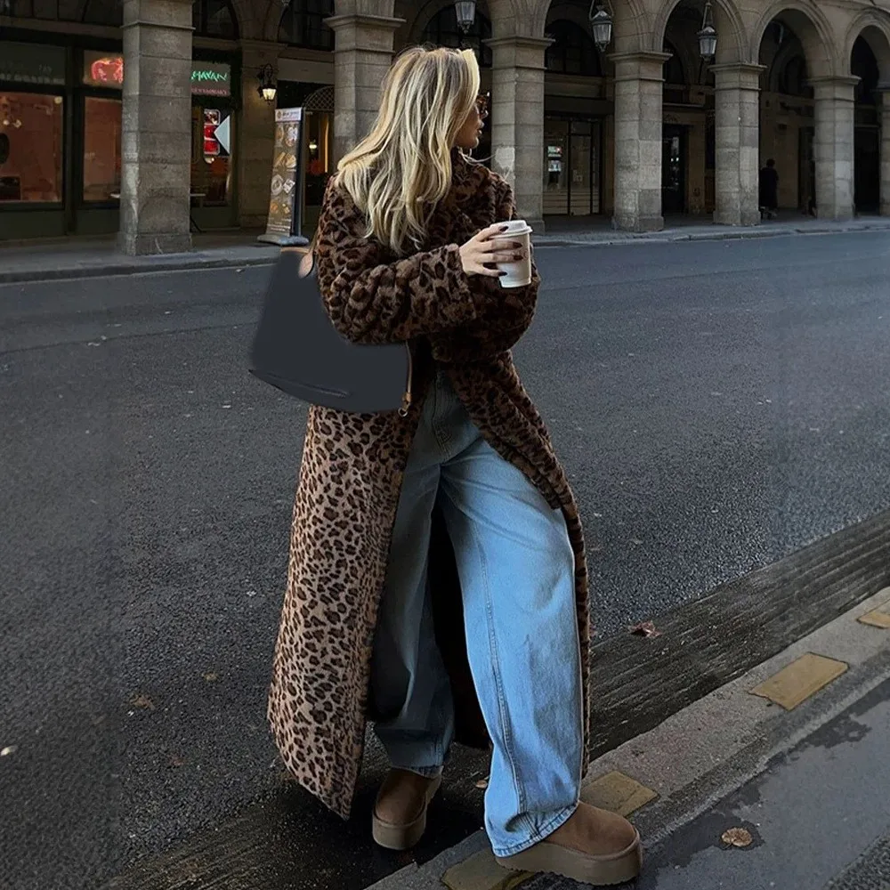 Pocket No Hood Coat Streetwear with Long Sleeve Notched Lapel Extra Long Women Coat Summer Suit Regular Sleeve Edgy Street