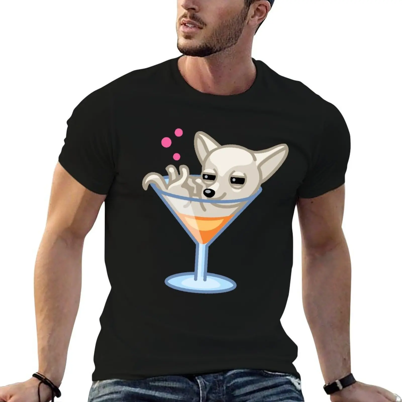 Chihuahua Chiwawa Dog tshirt - Dog Gifts for Chihuahua and Miniature Dog Lovers T-Shirt men t shirt cotton 100% T-Shirt