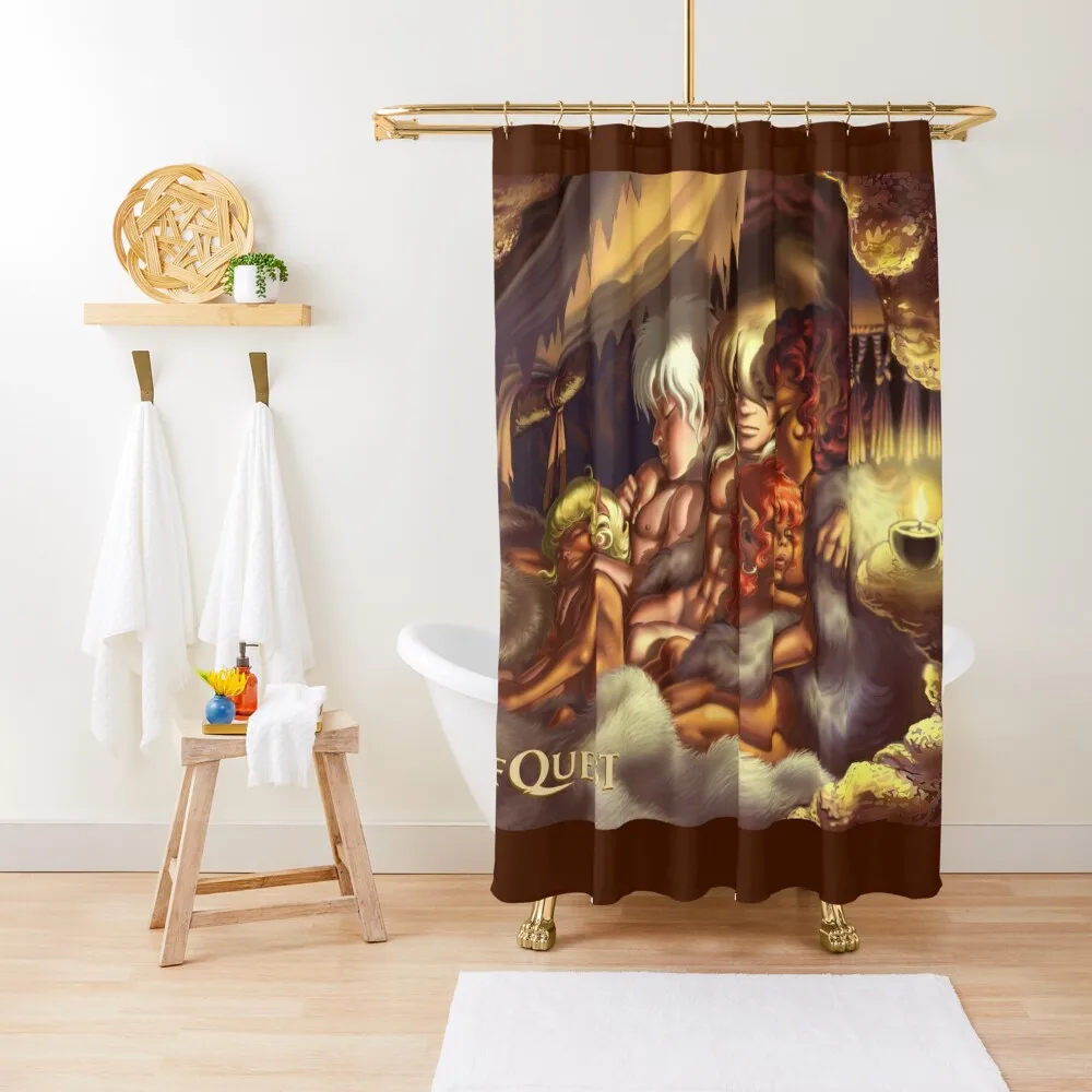 

ElfQuest True Peace Shower Curtain Bathtub Set For Bathroom Waterproof Fabric Shower Shower For Bathrooms Curtain
