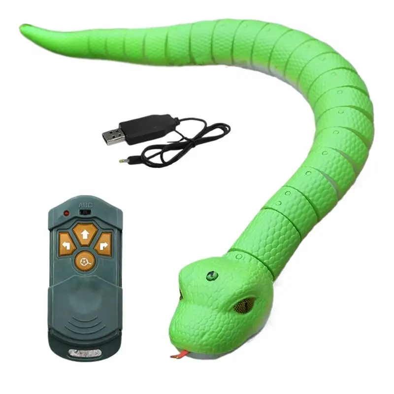 Realistic Remote Control Snake Toy Snake Prank Toy Creative Realistic RC Snake Electronic Snake Toy Realistic Robot Snake Toy