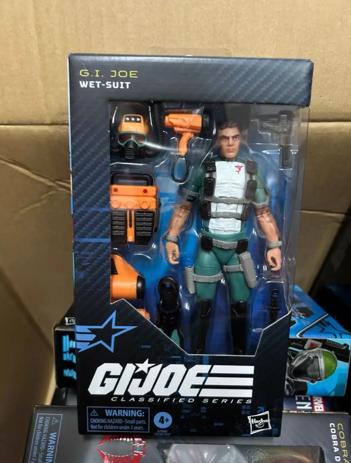 

Хасбро G.I. Фигурка Джо из серии Classified: Грим Вайпер/Ветсют/Сеймур Файн/Блейн Паркер, оригинальная модель, игрушка, подарок