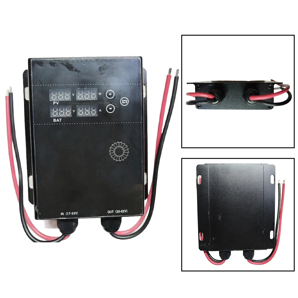 600W MPPT Solar Boost Controller for Electric Bike and Off-Grid Solar Applications 24V 36V 48V 60V 72V Support