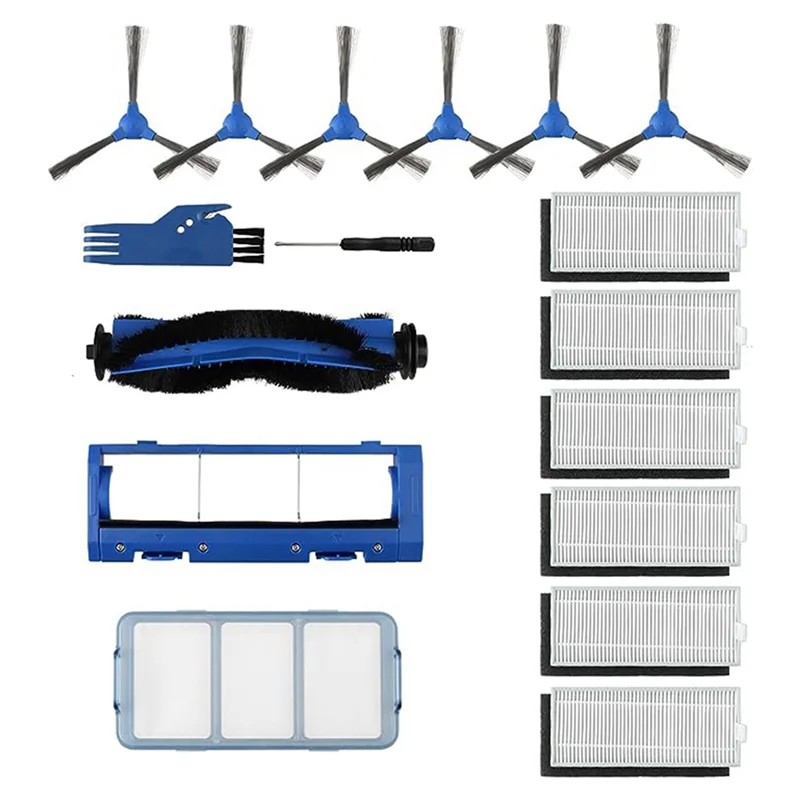 Abjs adequado para acessórios de vassoura escova lateral 11s robovac 30 filtro escova principal capa rolo escova