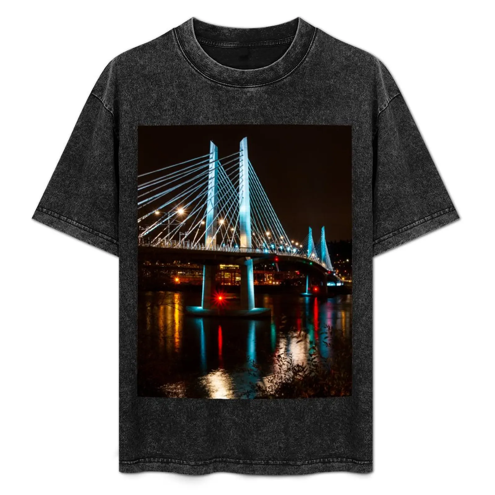 

Tilikum Crossing in Portland, Oregon T-Shirt Sweat Resistant Workout Tee Shirt