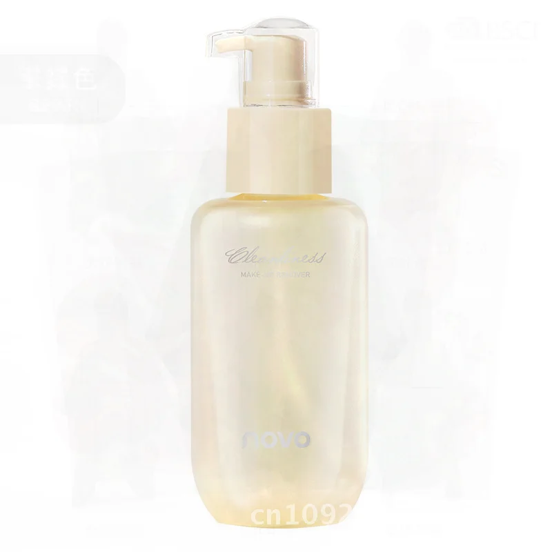 NOVO Essence Zero Sense Makeup Remover 3-in-1 Gentle Deep Cleansing Oil for Eyes Face Lips Unirritating for Oily Dry Combination