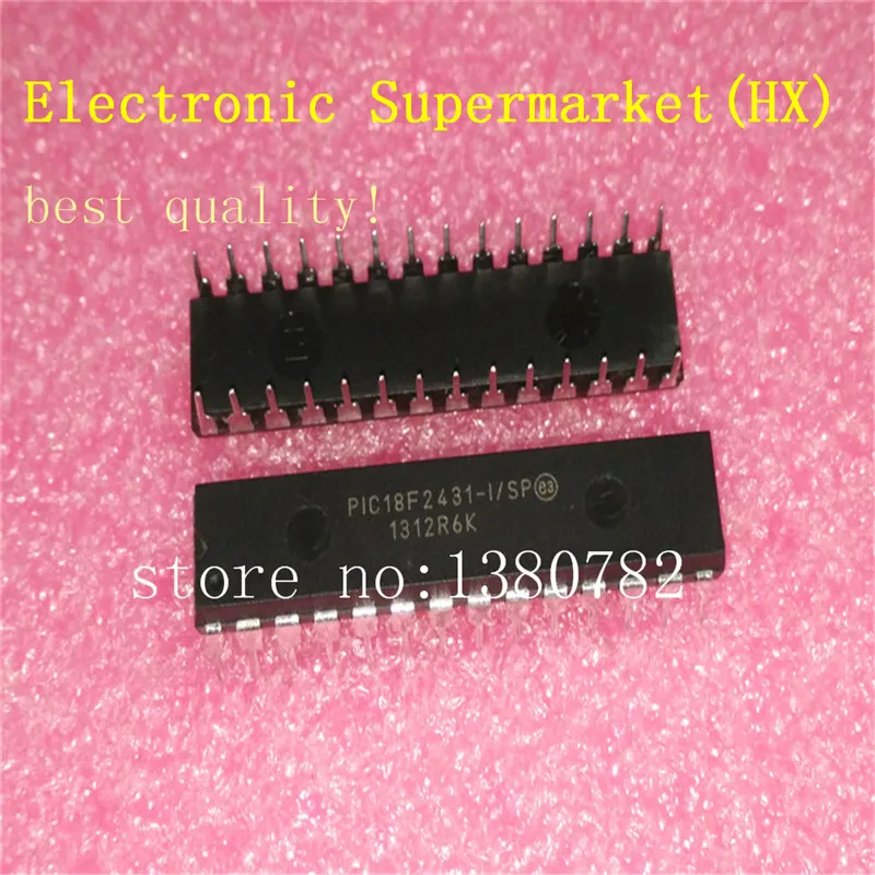 Free Shipping 10pcs/lots PIC18F2431-I/SP PIC18F2431 DIP-28 IC In stock!