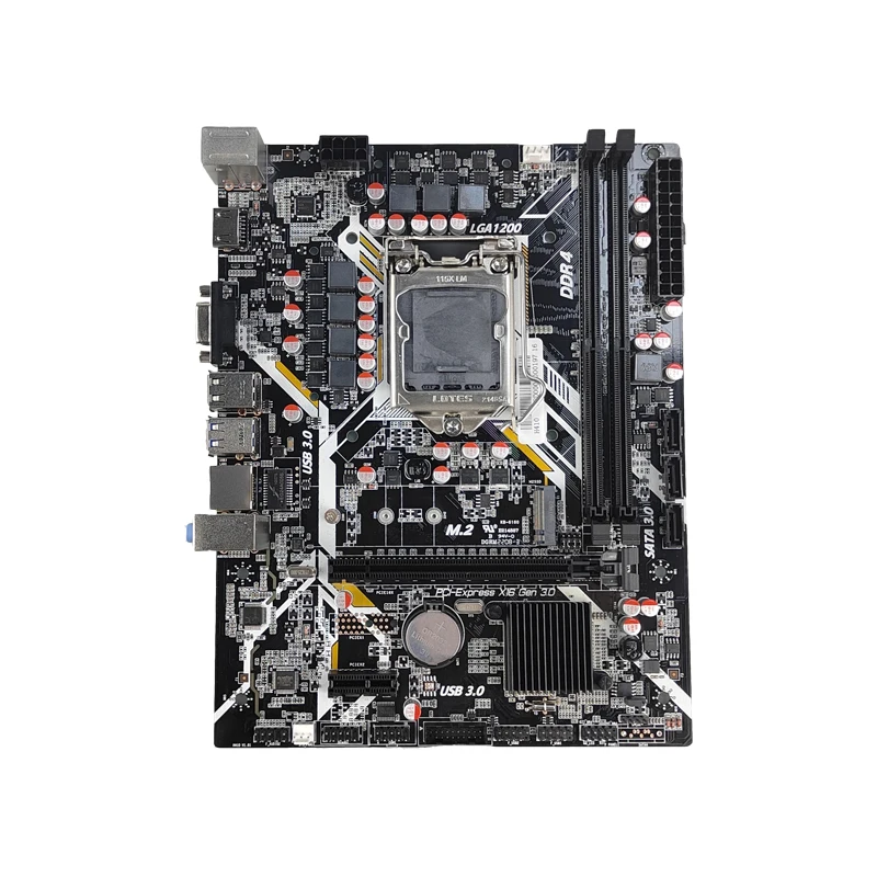 PCWINMAX H410 LGA1200 Micro ATX 2 x DDR4 Slot Up to 64GB M.2 Original Motherboard Support 10th Gen I7/I5/I3 CPU Mainboard