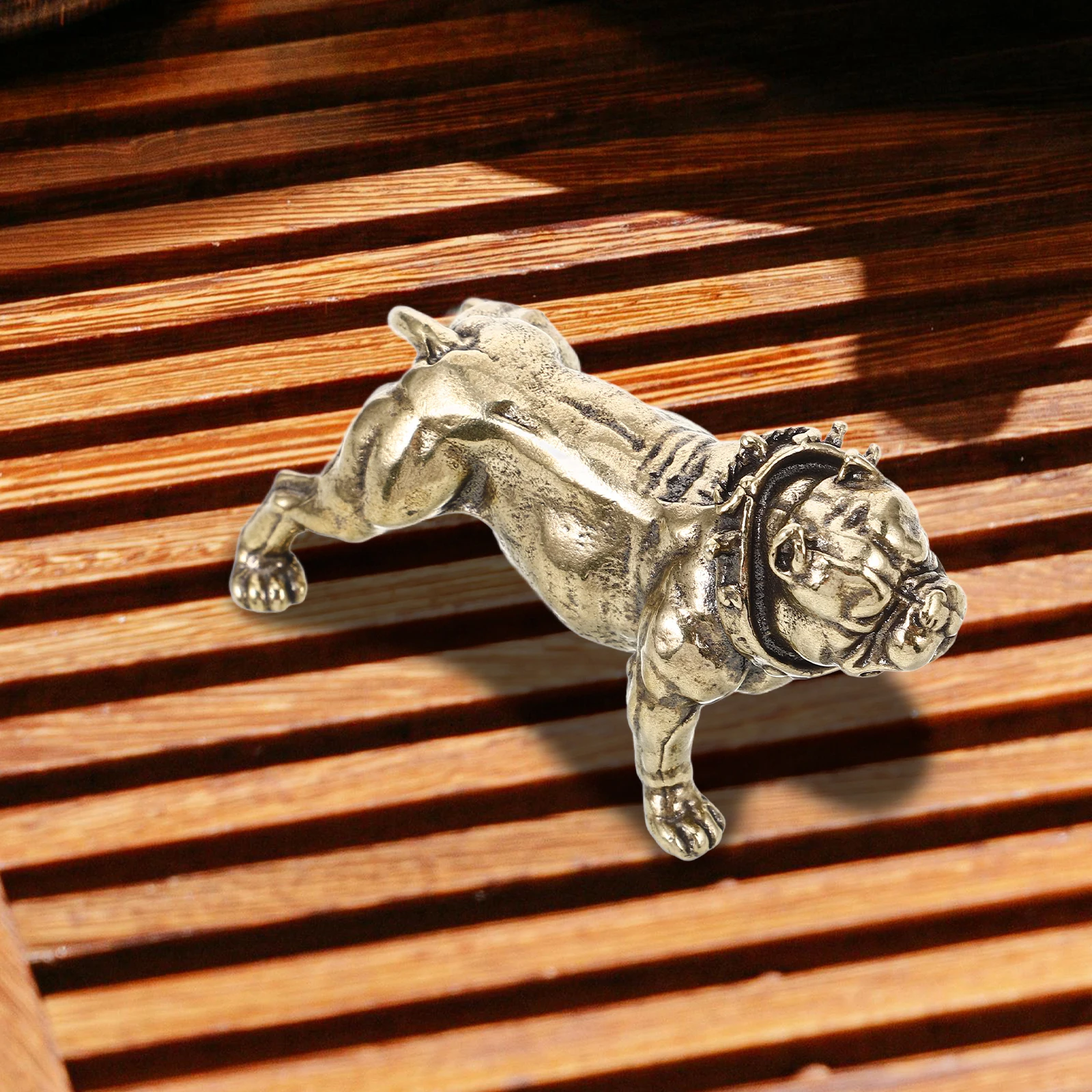 

Retro Vintage Animal Mini Statues Creative Ornament Small Decoration Cabinet Statue Craft Desktop Miniature Dog Indoor Desktop
