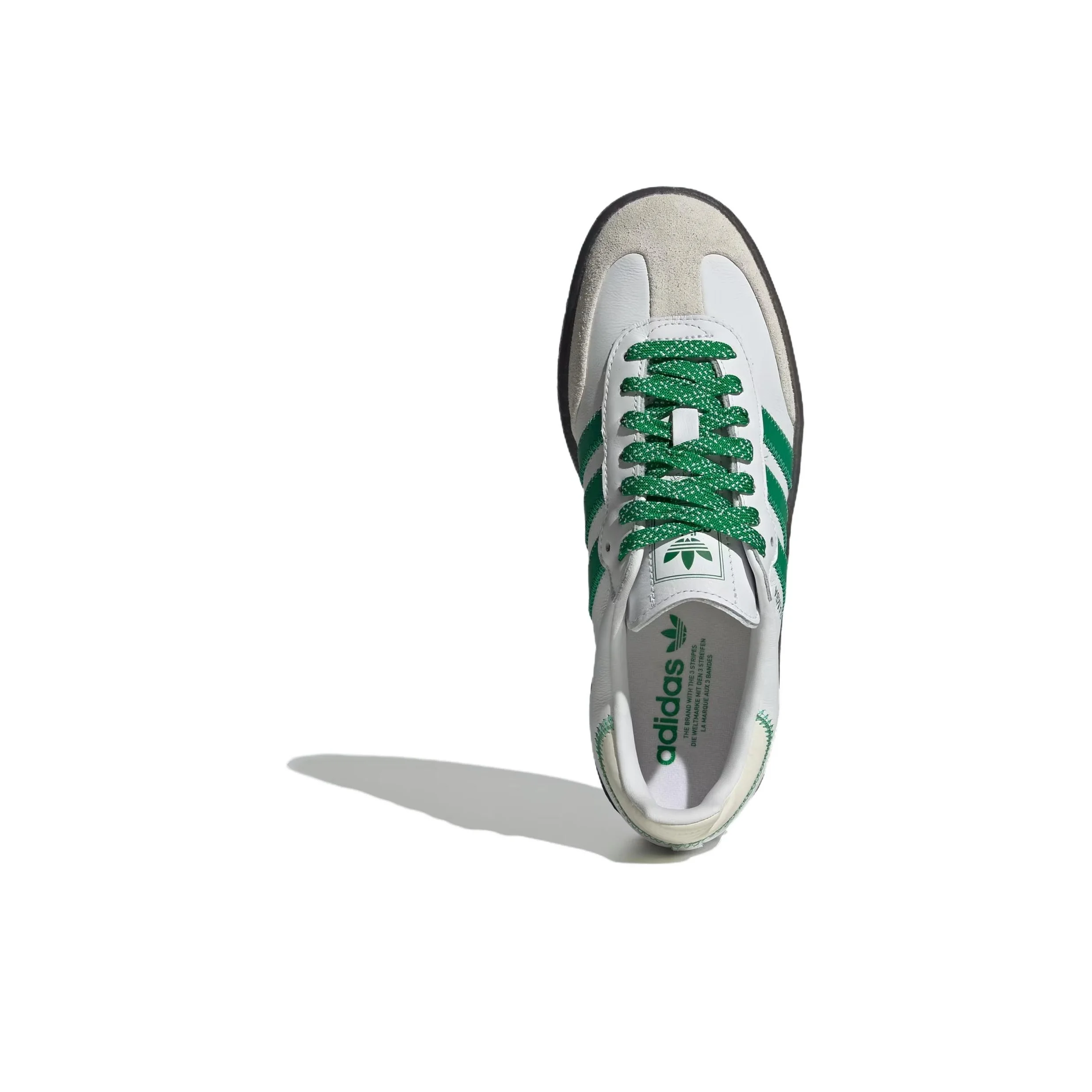 Adidas Originals SAMBAE German Army Trainers Women's Low Top White/Green IE9105
