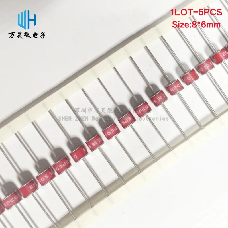 

5PCS/LOT EPCOS TDK Ceramic gas discharge tube N81-A90X N81-A230X N81-A600X 8*6mm 600V B88069X2830S102 Surge protective