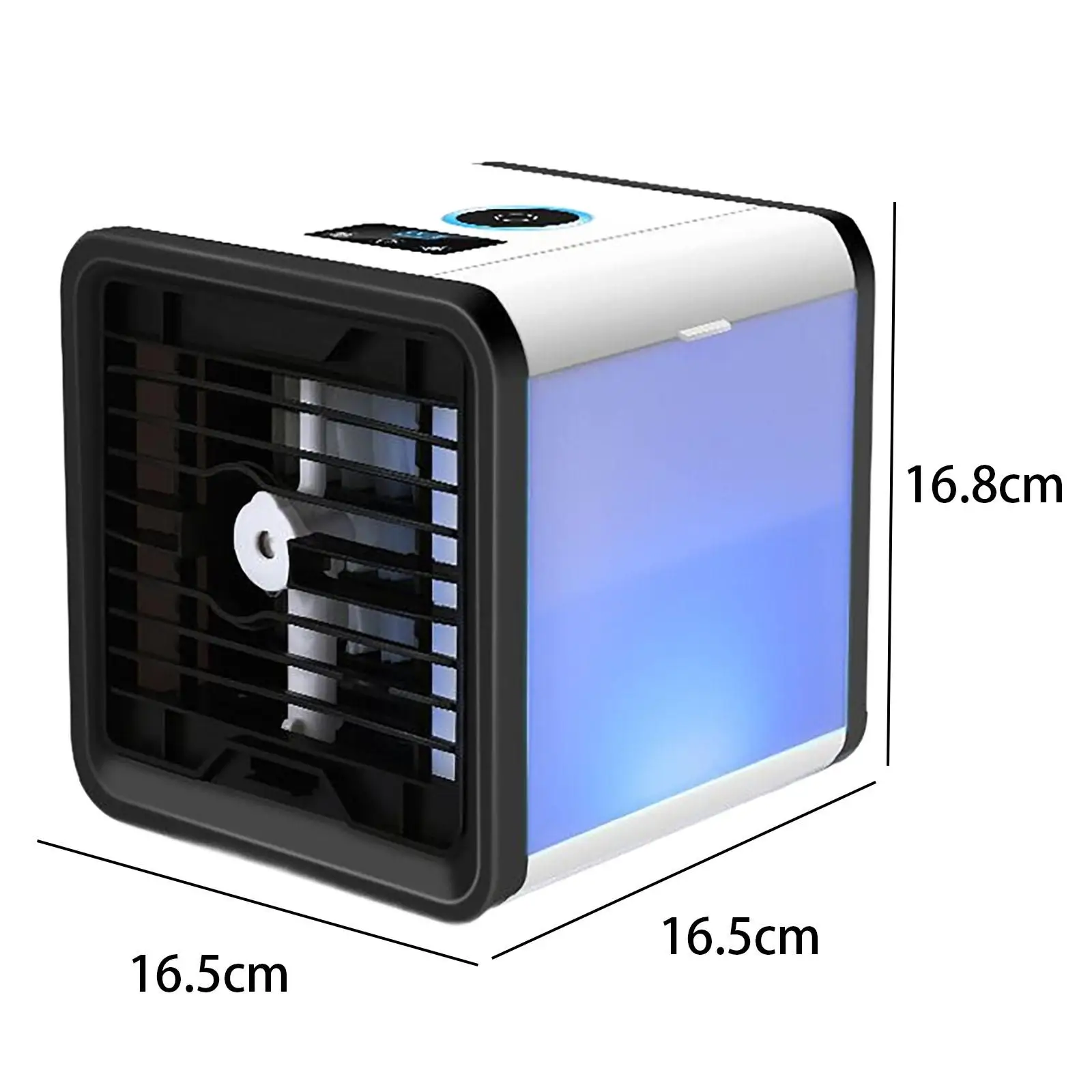 Desktop Air Conditioner Humidifier 3 Adjustable Speed for Car Outdoor Office