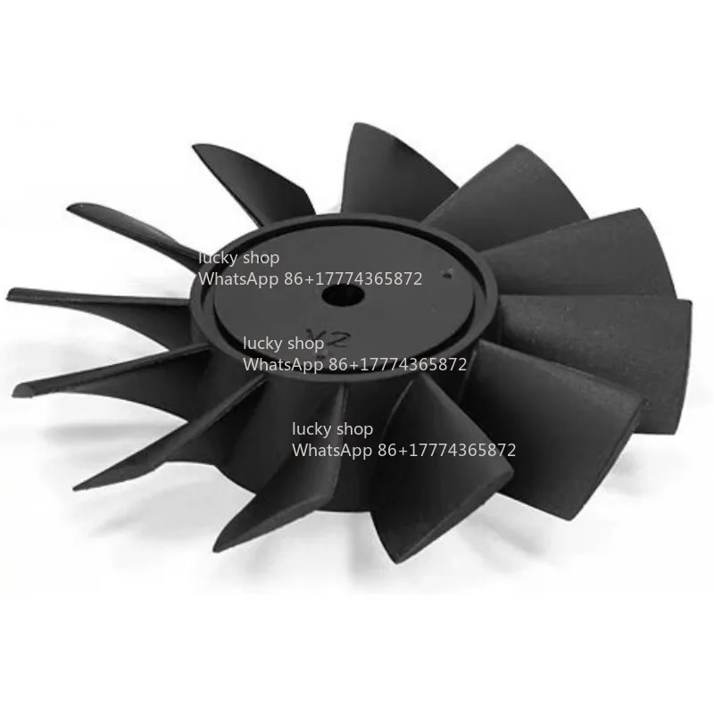 Second Generation 80mm-12 Blades with Inward Turnaround Ramp