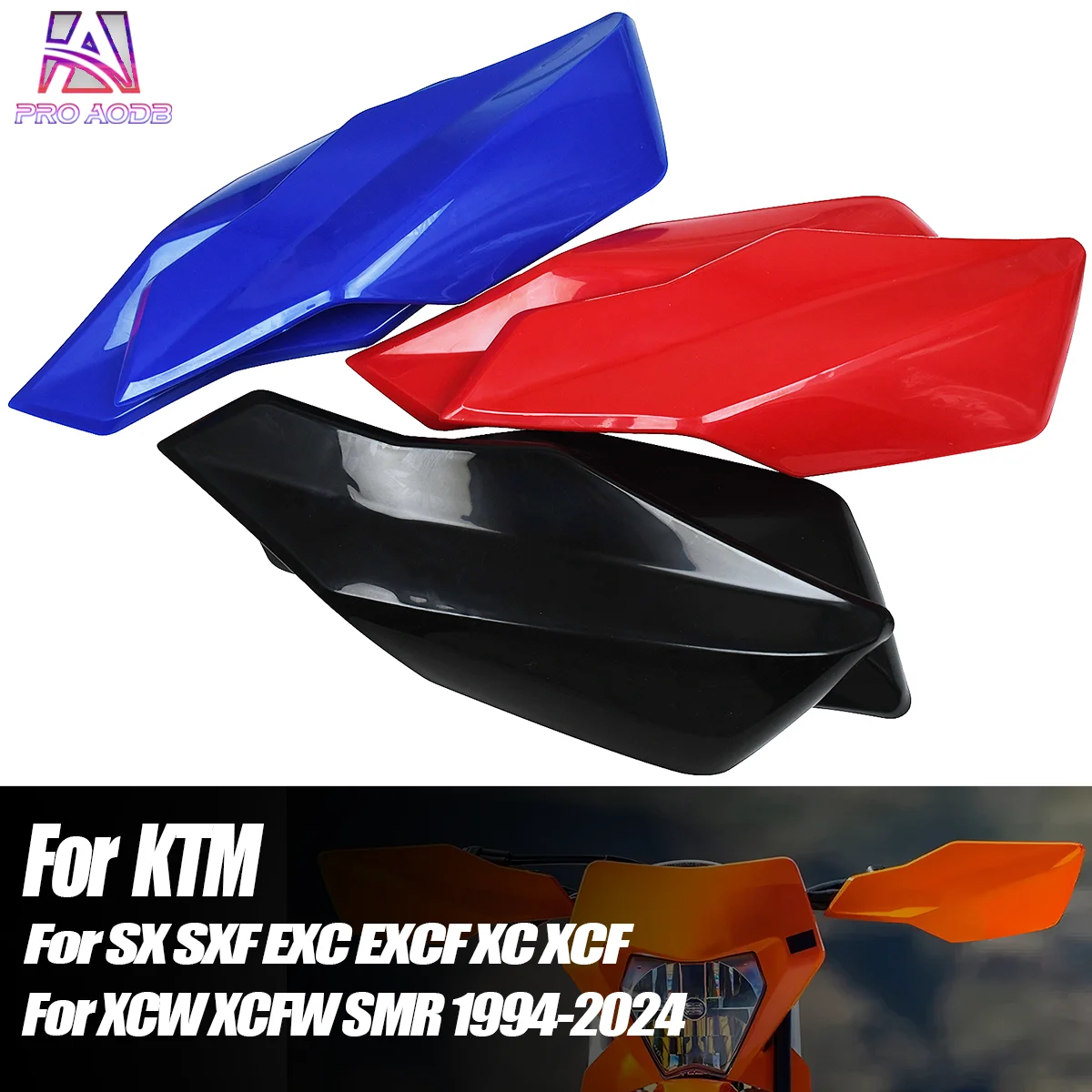 Motocross Pit Bike Handlebar Handguard Protection Guards KTM EXC EXCF SX SXF XC XCF XCW SMR 2024 Motorcycle Modification Parts