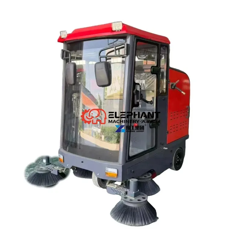 Outdoor Electric Street Sweeper with High Efficiency Supports 4 To 6 Hours Continuous Operation Electric Wipe Machine