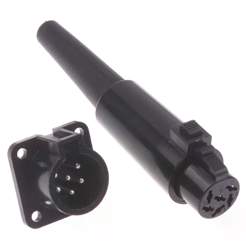 Plastic plug socket DIY accessories special 6-core JB-C245 T210 soldering iron station