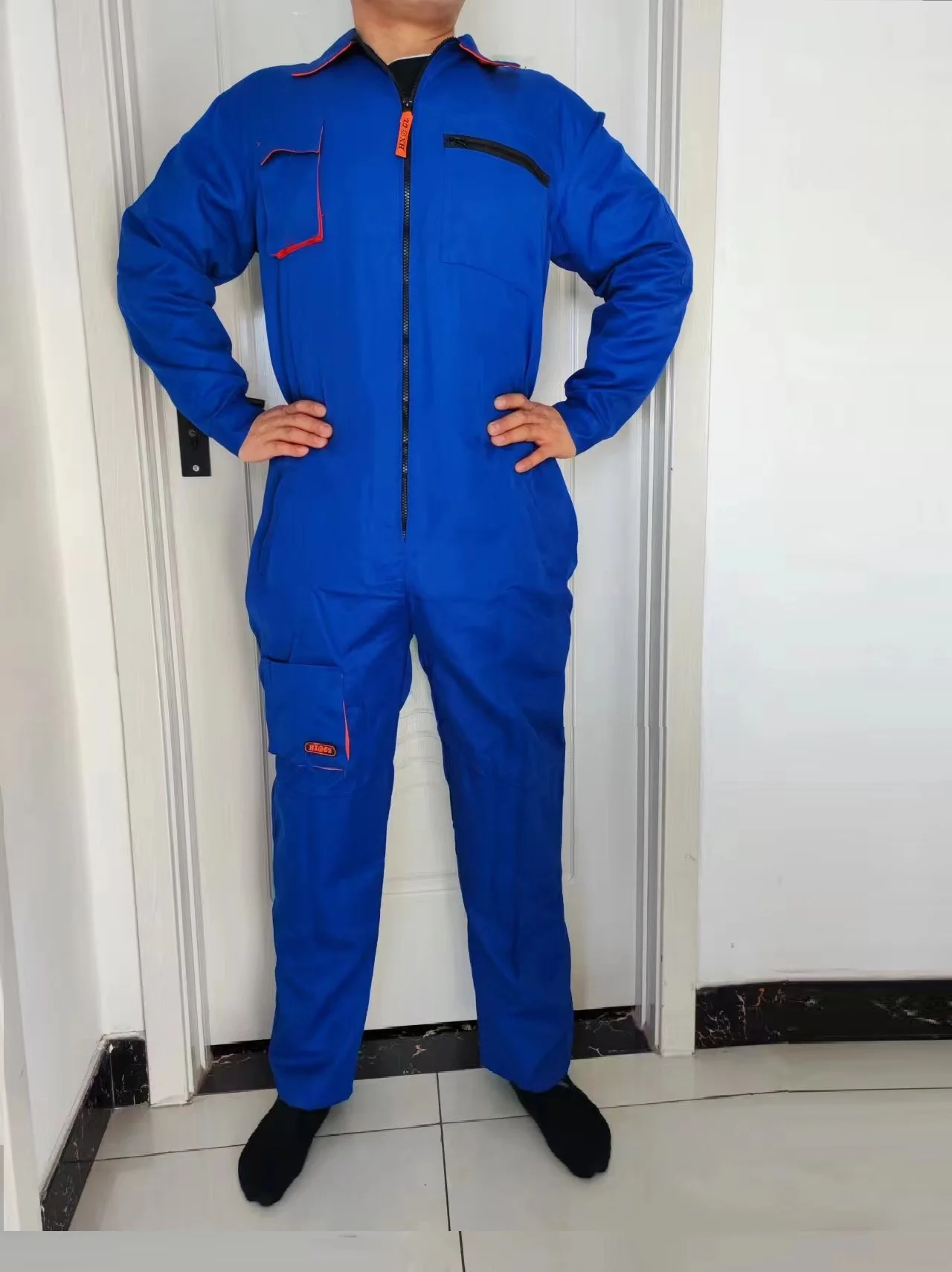 Uniforme de trabajo para hombres y mujeres, traje de soldadura, taller de reparación de automóviles, uniforme mecánico, ropa de trabajo, traje de almacén