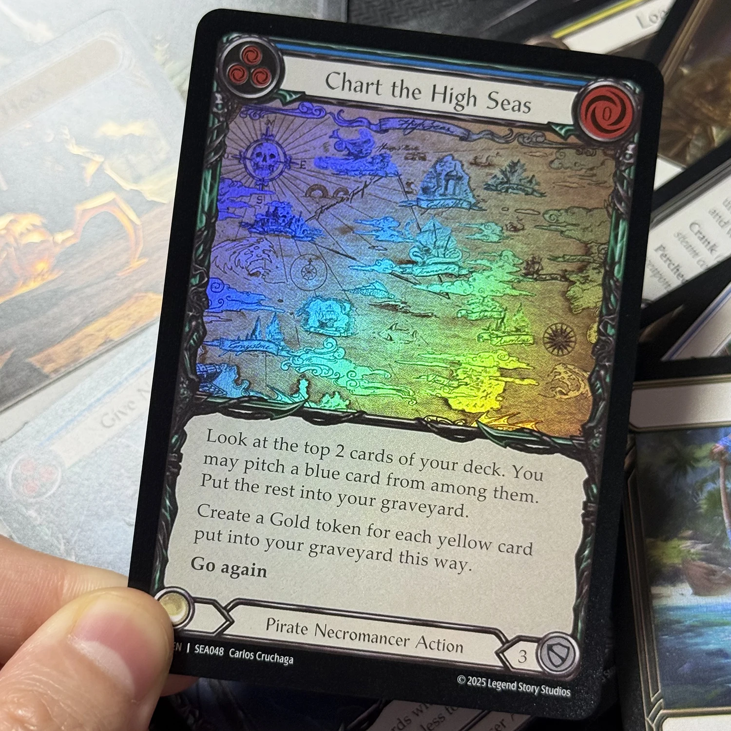 FAB Proxy Cards Holographic Sea Riches of Trōpal-Dhani Give No