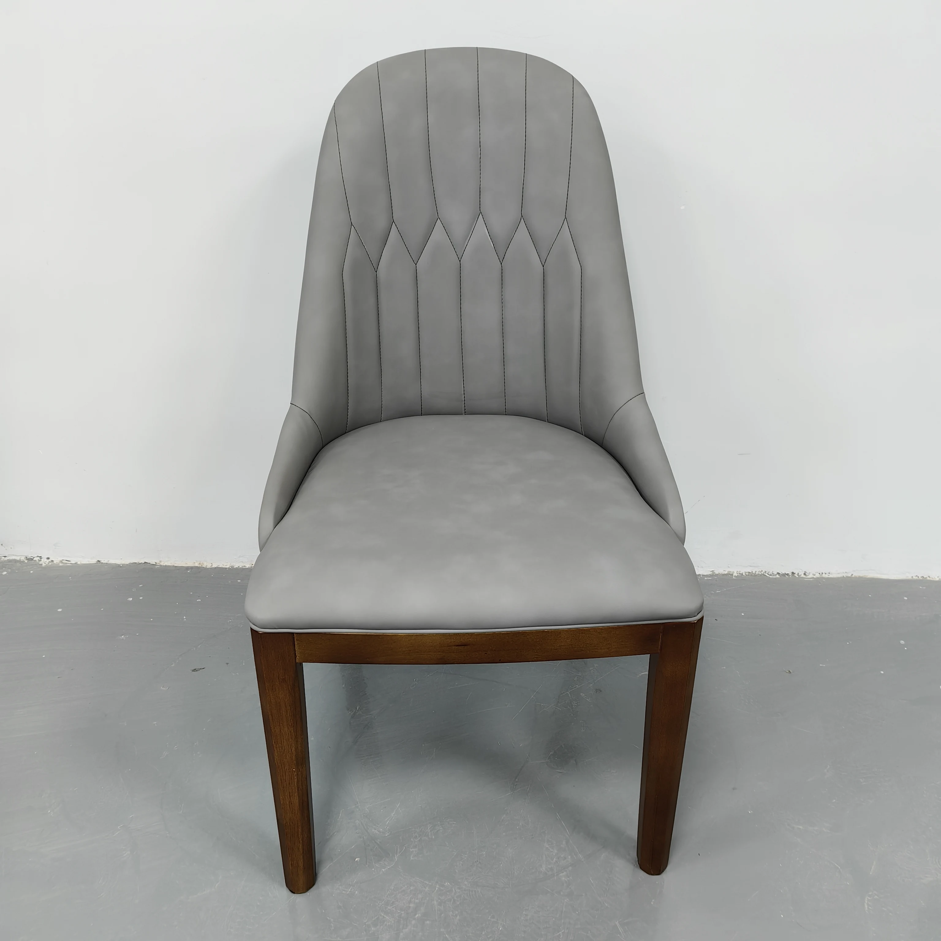 #High Back Dining Chair Indoor Home Modern Furniture Leather Cushion Seat Dining Chairs for Dining Room Kitchen Restaurant