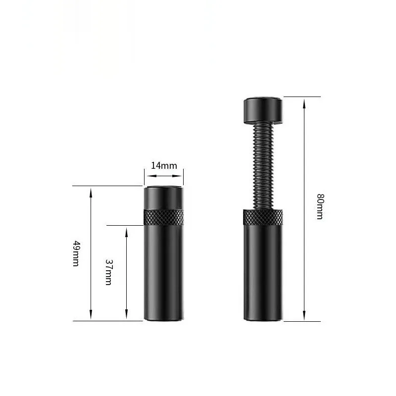 TEUCER VC-16 그래픽 카드 GPU 거치대 수직 텔레스코픽 회전 스탠드, 마그네틱 브래킷 비디오 카드홀더 거치대