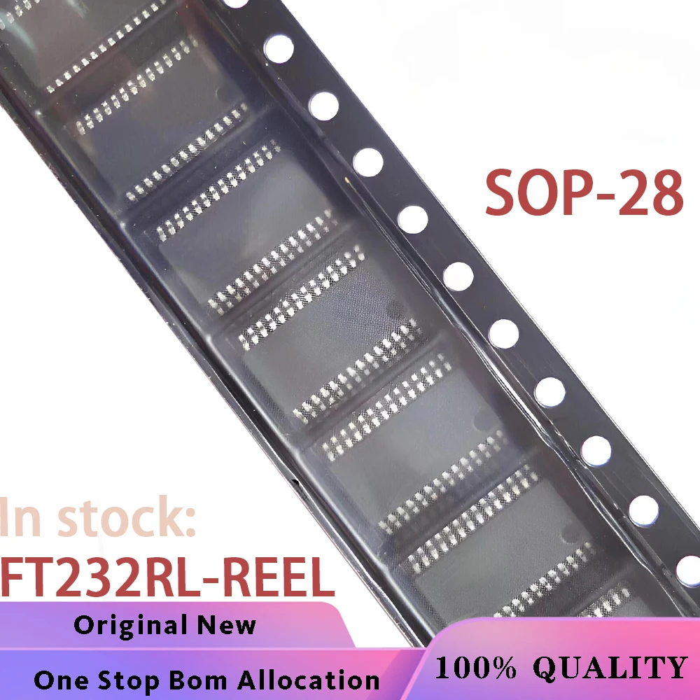 

(5-10PCS) 100% New FT232RL-REEL FT232RL FT232 SSOP-28 chipset