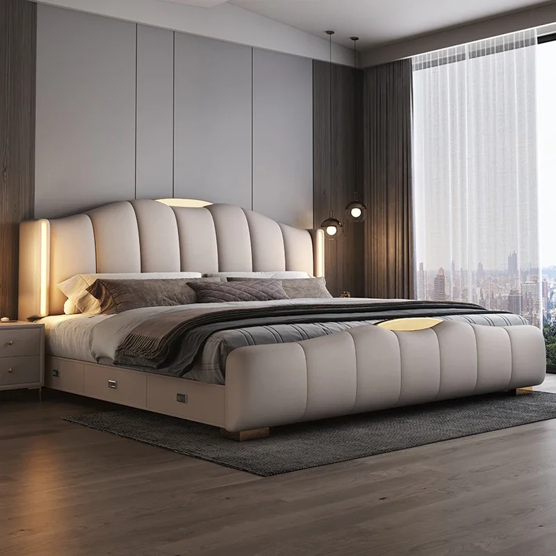 

200x220 см каркасное изголовье, свадебная кровать, главная спальня, двуспальная кровать размера King Size, 3 ящика для хранения, роскошная полноразмерная мебель для спальни
